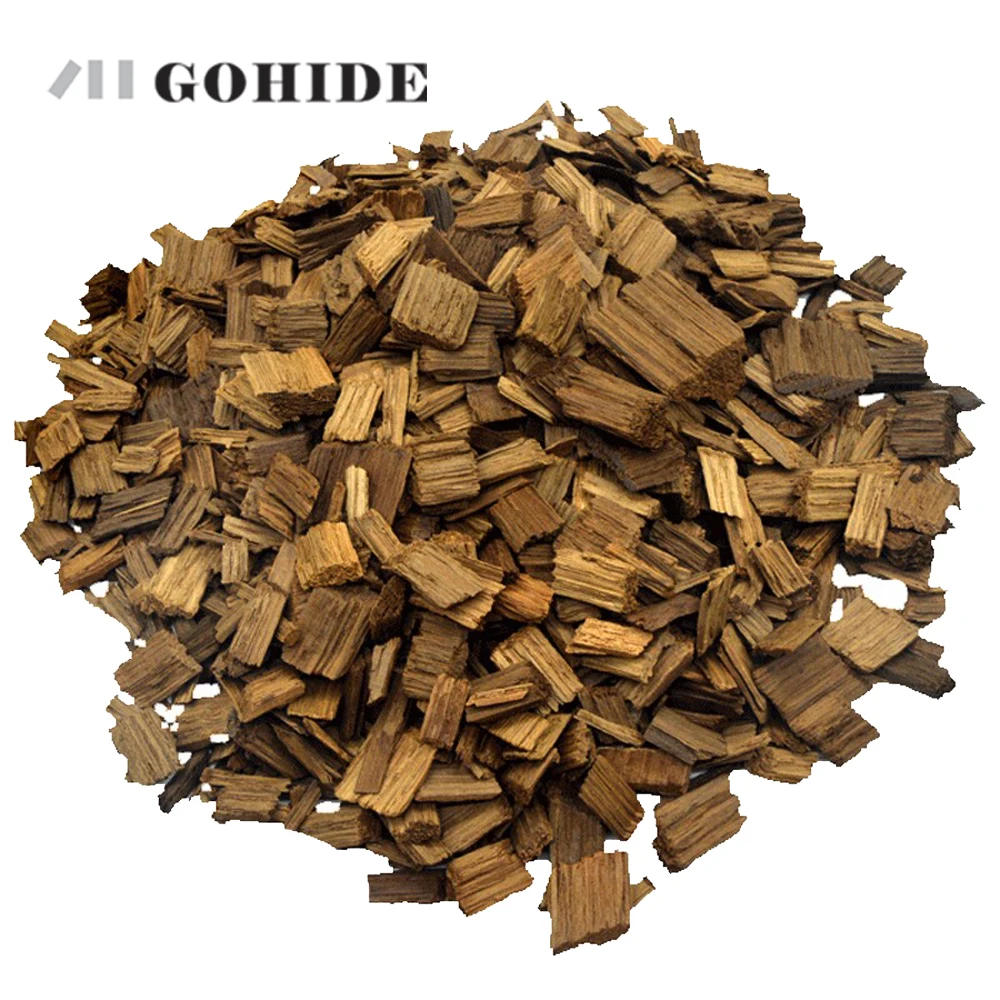 

GUH 100g/pack Home Brew Oak Chip French Wine Making Dark Light Toast Flavor Oak Baking Wine Brandy Provide Taste Oak Sparkling