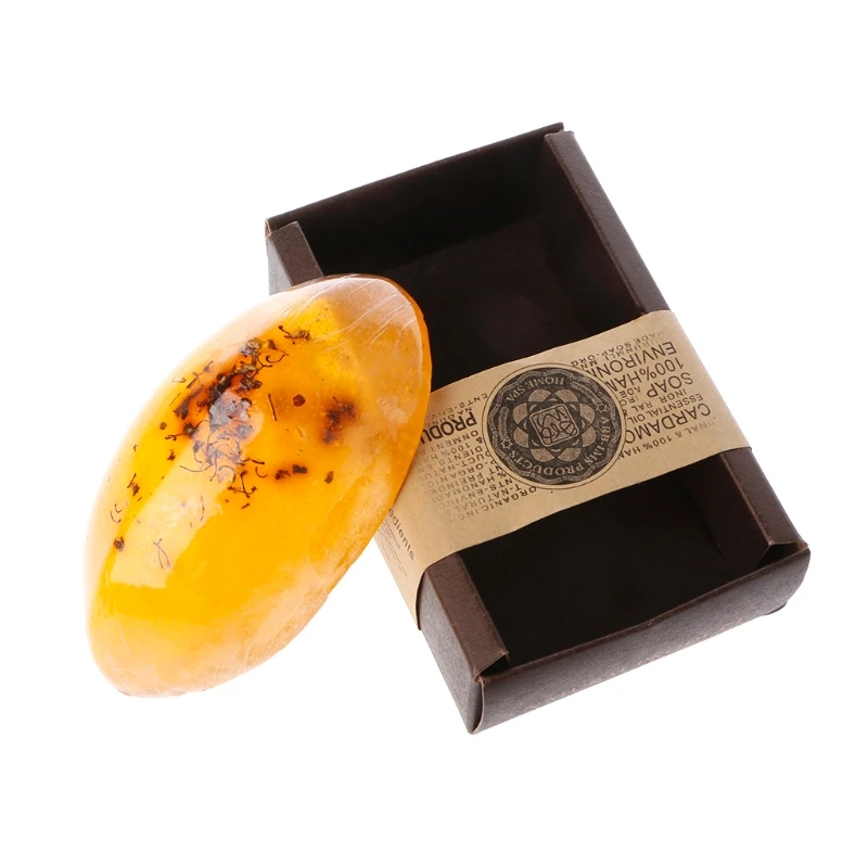 

1PC Osmanthus Essential Oil Handmade Soap Anti-acne Wash Soap Whitening Freckle Remove Dark Circles Bathing Soap Makeup Remover