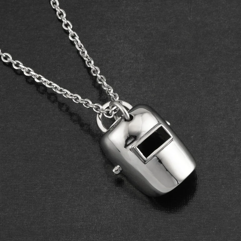 welding necklace pendant