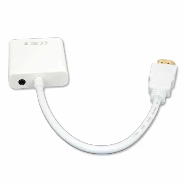 Видеоадаптер Kebidu HDMI VGA HD TV CRT Monitor для XBOX 360 PS3 в 3 5 мм штекер аудио кабель адаптер