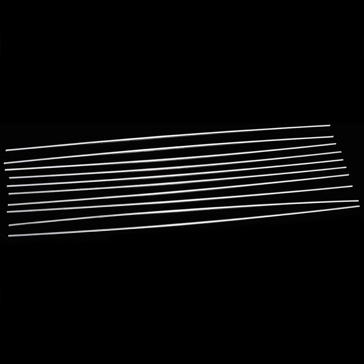 10pcs Silver Low Temperature Welding Rods Metal Aluminum Magnesium Welding Sticks 2.4mmx450mm