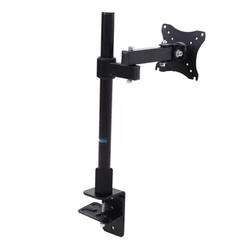 

Computer Monitor Stand Adjustable Screen Up to 27" Single Dual LCD Screen Bracket Monitor Desk Mount Stand