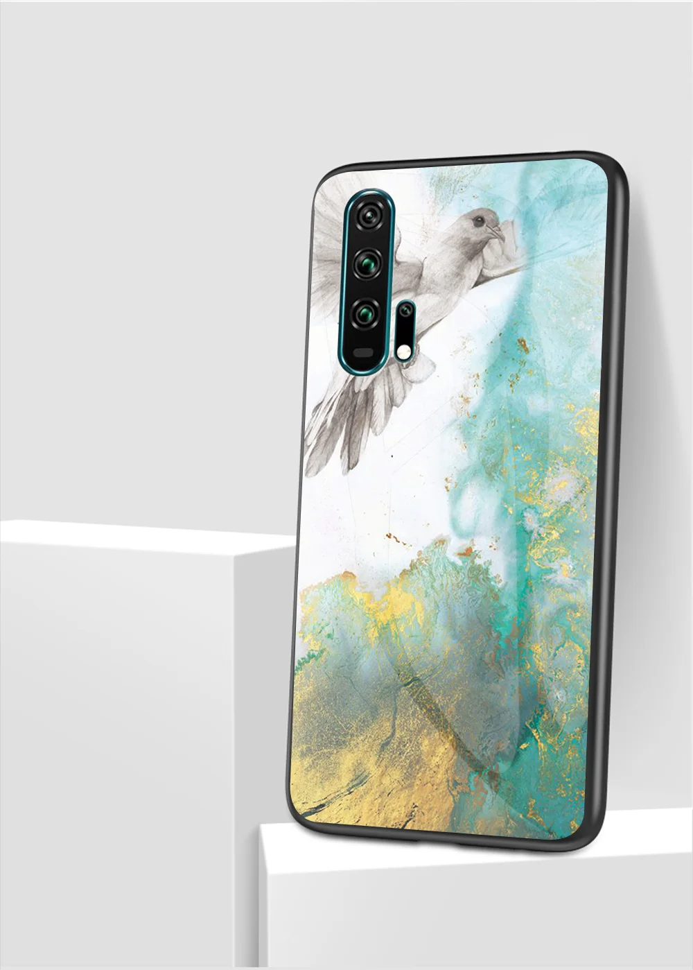 Phone Case for Huawei Honor 20 Pro Case Honor 20S 20 s Cover Marble Tempered Glass Cases for Huawei Honor 20s European version