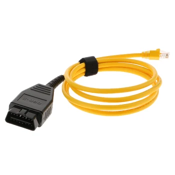 

240cm ENET (Ethernet To OBD) Interface Cable E-SYS ICOM Coding OBD2 Cable Auto Car Diagnostic Tool For BMW