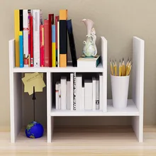Dormitory Desktop Storage Bookshelf Creative Multi-layers Small Bookshelf Kitchen Accessories Wood Storage Rack