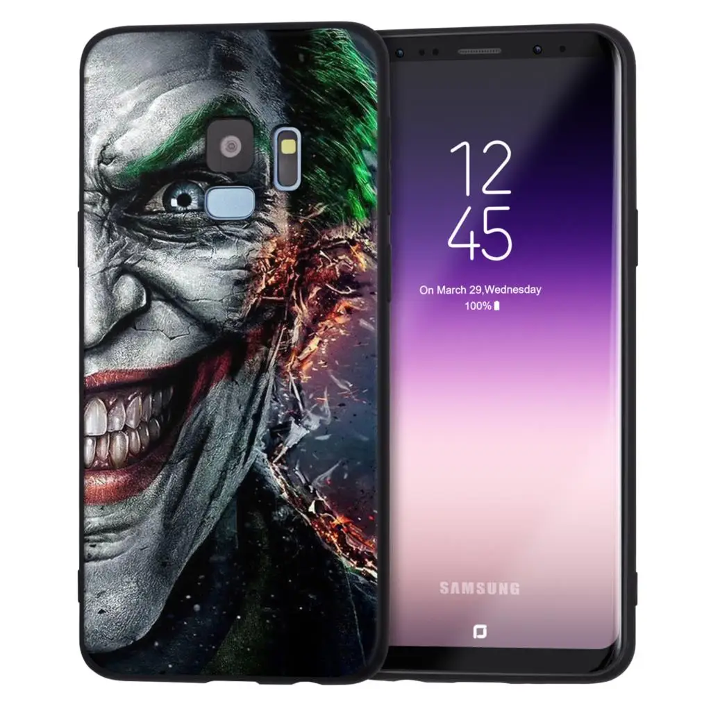 Venom чехол для Samsung Галактики A6 A8 плюс A5 A7 J7 J5 J3 S10 S9 S8 плюс S10e S7 Edge черный чехол из силикона и термополиуретана чехол - Цвет: H5063