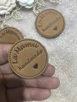 

custom real leather labels for jeans, bags, clothes ,real leather label , leather label, label ,debossed/engraved logo