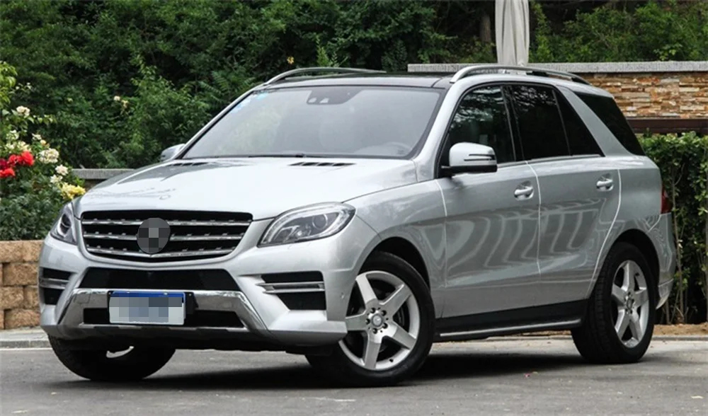 Для Mercedes-Benz W166 ML300 ML350 ML400 ML450 ML500 2012 2013 Автомобильные фары прозрачные линзы Авто оболочка Крышка