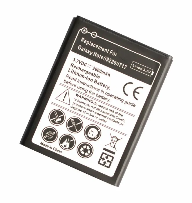 

1x 2600mAh EB615268VU Replacement Battery For Samsung Galaxy Note I9220 GT-N7000 I717 T879 Free Shipping