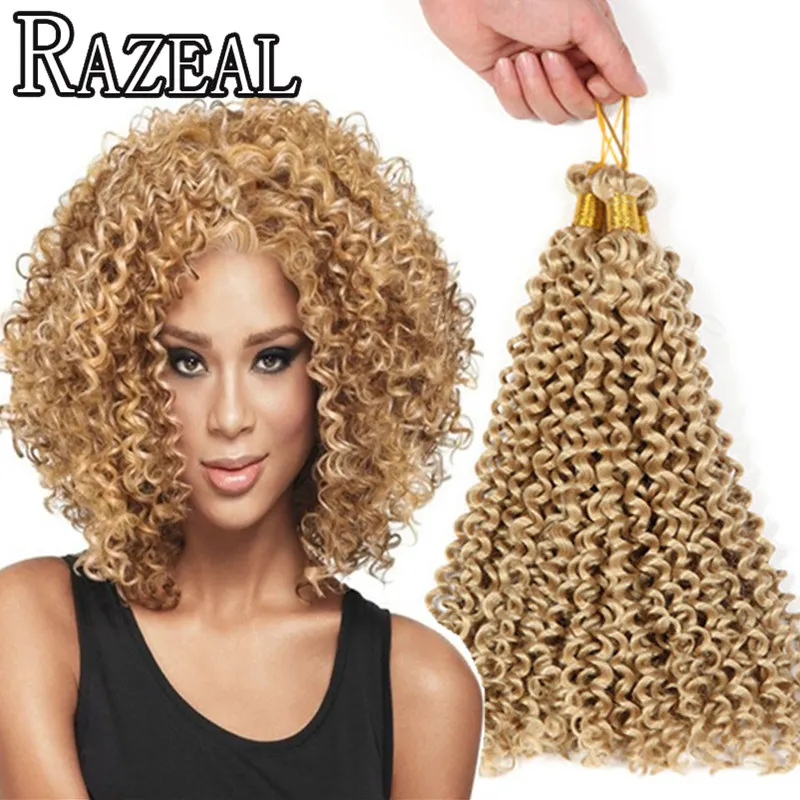 ZAZEAL 2017 Crochet Braids Water Wave 14" Box Braid Crochet hair