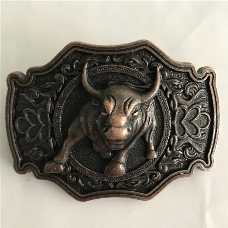 Розничная, 4 разных стиля, стиль, высокое качество, 3D, Bull, ковбойский ремень, Пряжка для мужчин, металлические пряжки для женщин, мужчин, джинсов, ювелирные изделия, аксессуары - Цвет: D