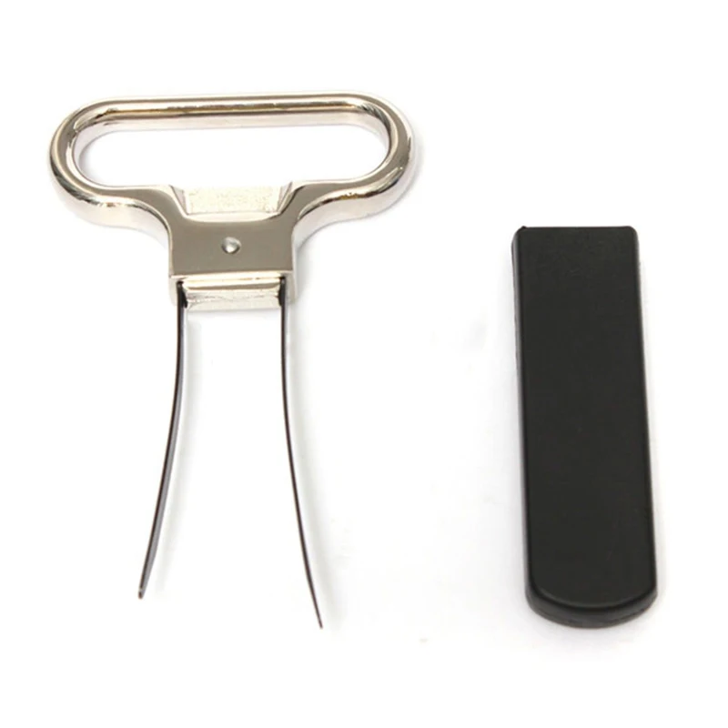 JX-LCLYL Professional Two-prong Red Wine Champagne Ah-so Opener Wine Cork Puller