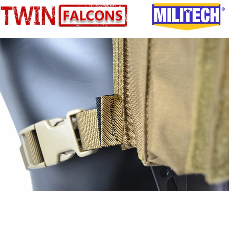 MILITECH Twinfalcons 500D Подлинная Cordura Mil Spec Военная MK3 нагрудная пластина для снаряжения боевой тактический жилет армейский Spiritus Rig