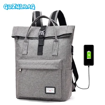 

Women Anti Theft Laptop Backpack with USB Charging Port Unisex Leisure Men Travel Backpack School Bags mochila feminina B287