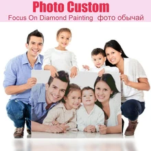 DUOYISHANG фото на заказ семейный портрет 5D DIY Алмазная картина полная квадратная Алмазная вышивка распродажа мозаичная картина из страз