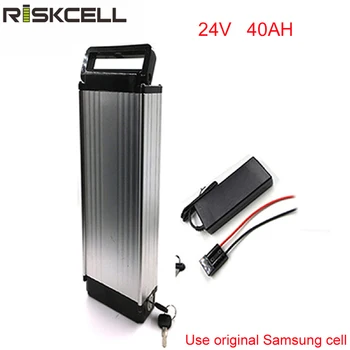

24v 40ah ebike battery pack 24v 40ah electric bicycle lithium battery with charger and bms