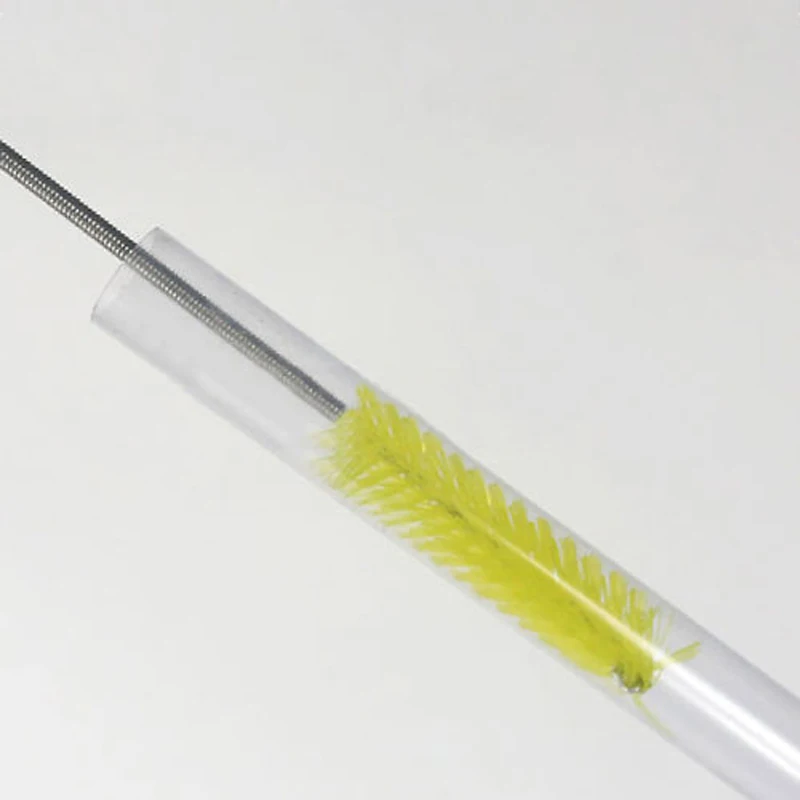 61" Flexible Tube Brush Double Head Aquarium Filter Pump Pipe Fish Tank Spring Hose Cleaning Tool