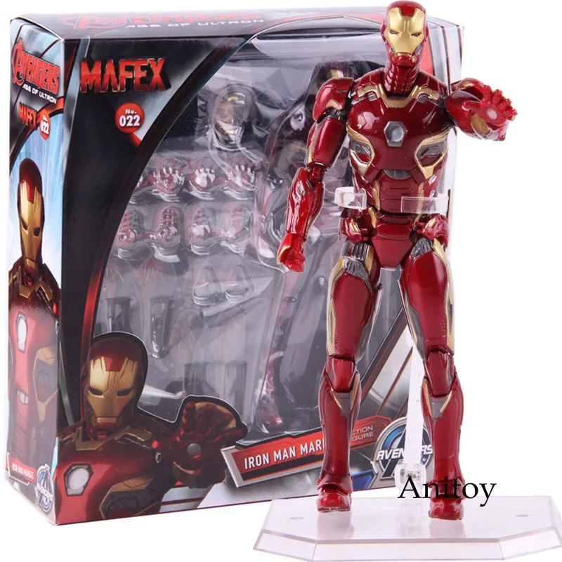 

Mafex No. 022 Marvel Avengers Iron Man Mark 45 Ironman Action Figure PVC Collectible Model Toy