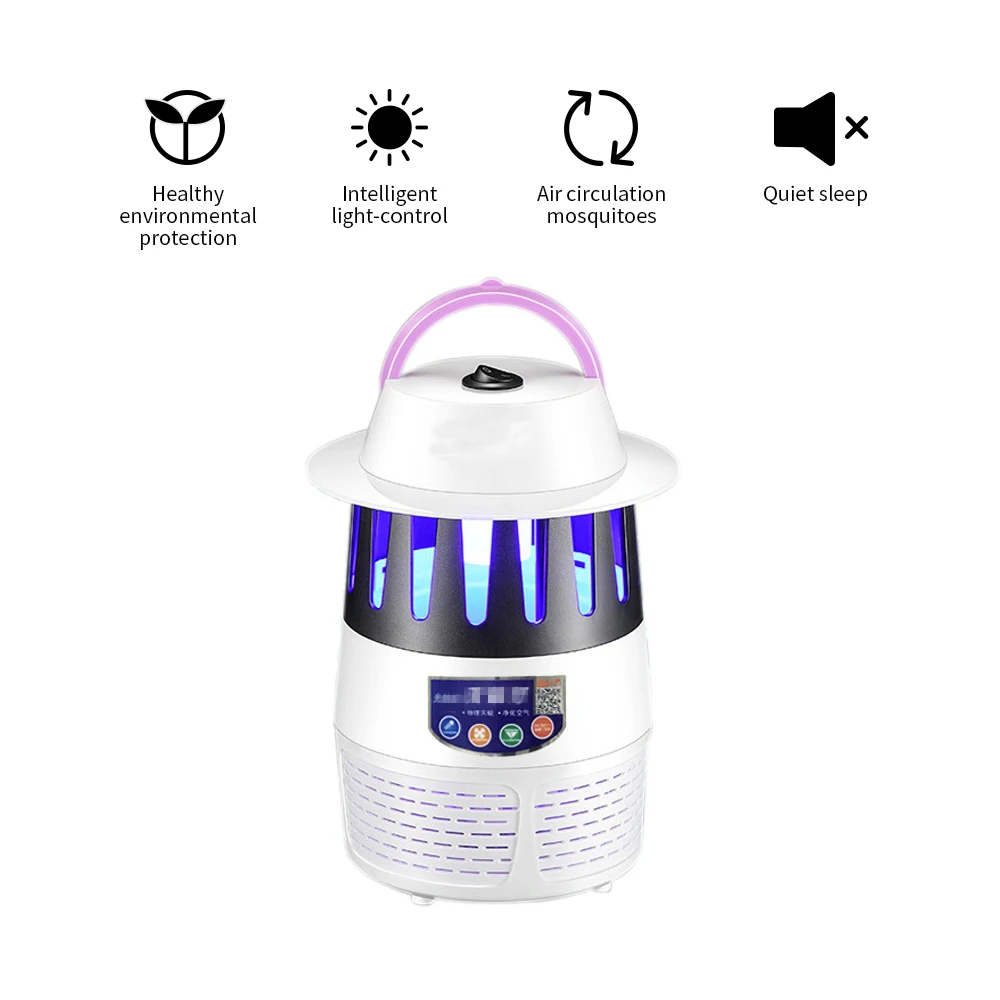 Household USB Electric Mosquito Killer Trap Lamp Eco-friendly No Radiation Mute Indoor Outdoor Mosquito Killer Led Photocatalyst