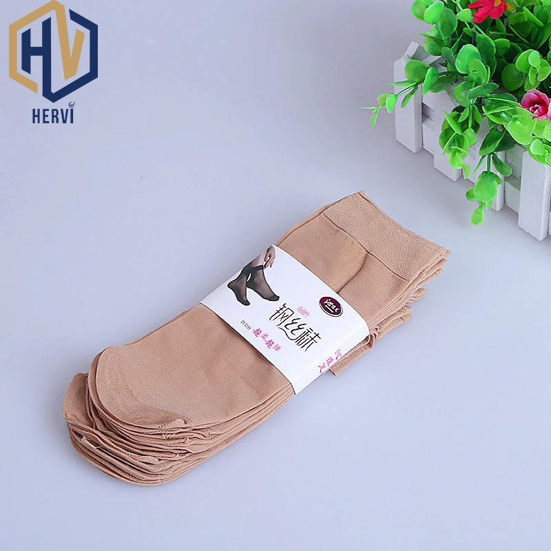 1 Pair Women Summer Socks Women Woman Female Elastic Nylon Socks & Hosiery ZX21