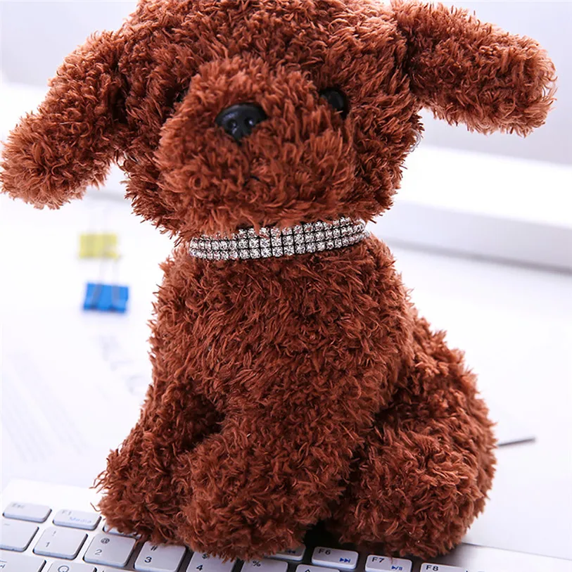 Full Rhinestone Chocker Dog Necklace Collar Pendant for Pet Puppy Small Dogs Cats Party Decor Dress Up Pet Supplies 40JA22 (11)