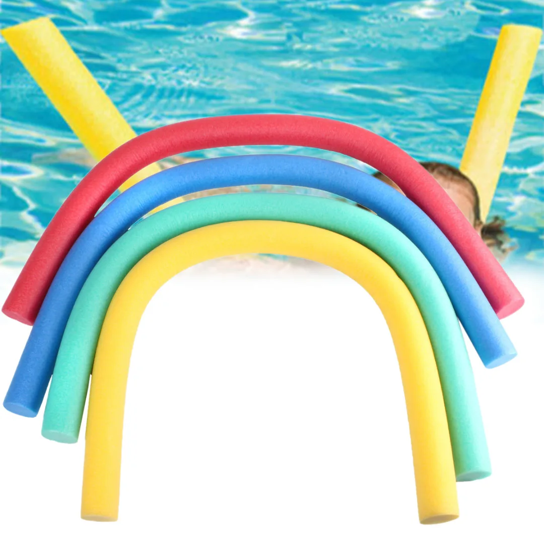 Для детей и взрослых Воды Плавая трубка для купания в бассейне помощь на воде Woggle твердое ядро лапши гибкие Row Ring 6,5*150 см