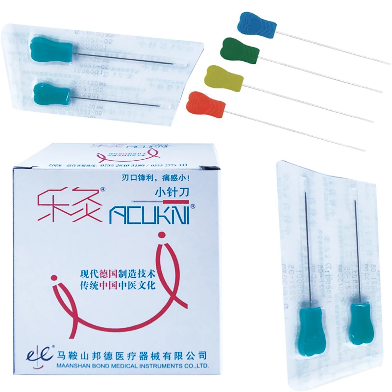 500pcs Disposable Sterile Acupuncture Needles Acupotomy Needle Plastic