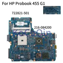 KoCoQin материнская плата для ноутбука hp Probook 445 G1 455 G1 материнская плата 722821-001 722821-501 12240-1 48.4ZC03.011 AMD 216-0842000 2G