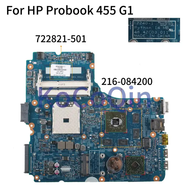 $US $48.92  KoCoQin Laptop motherboard For HP Probook 445 G1 455 G1 Mainboard 722821-001 722821-501 12240-1 48.