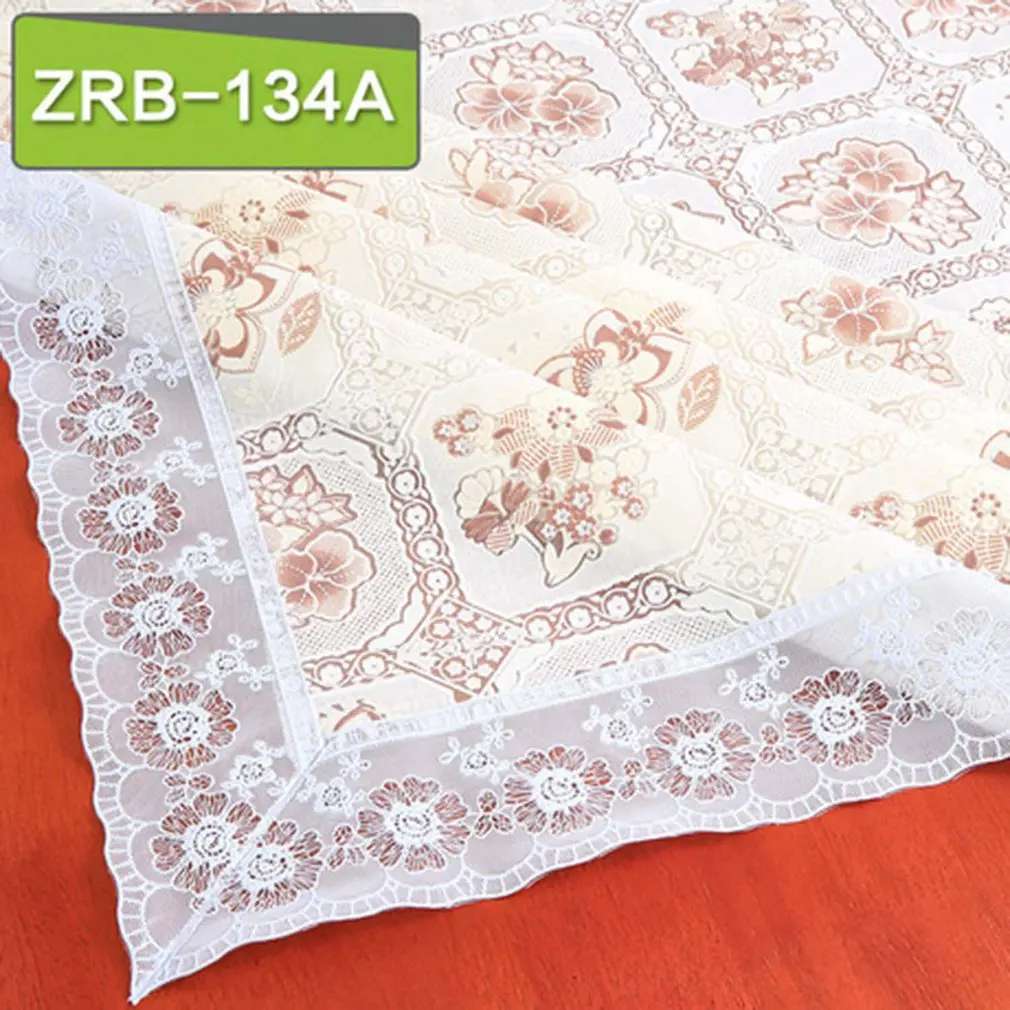 

Vinyl Tablecloth PVC & Cotton Linen Table Cloths Table Cover For Kitchen Dinning Tabletop Home Decoration Outdoor