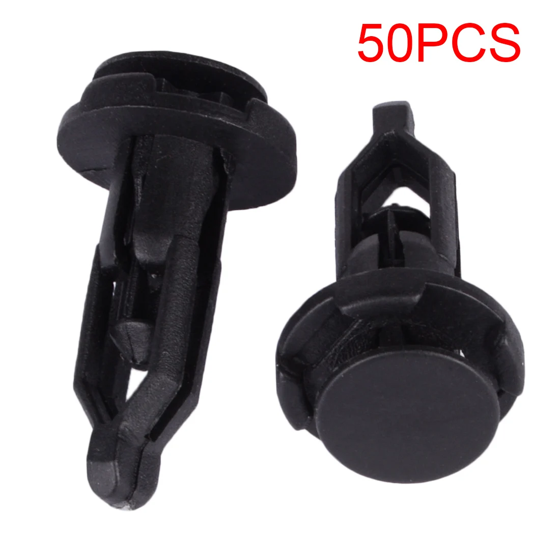 

Dewtreetali 9mm Car Fixed Rivet Retainer Fender Bumper 50pcs Plastic Fastener Clip Car Styling for Toyota Prado Corolla rav4