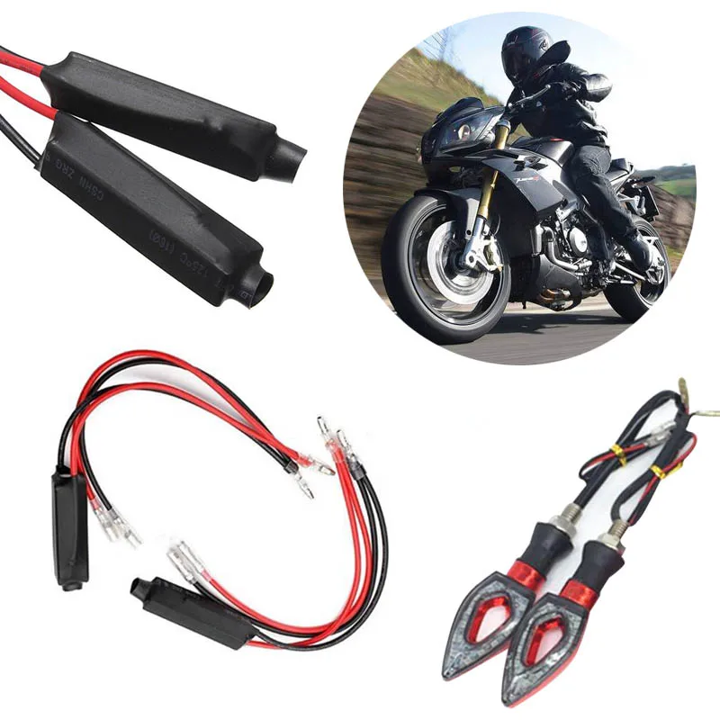 

1Pcs Motorcycle Turn Signal Indicator Load Resistor Error Fault Neutralizer