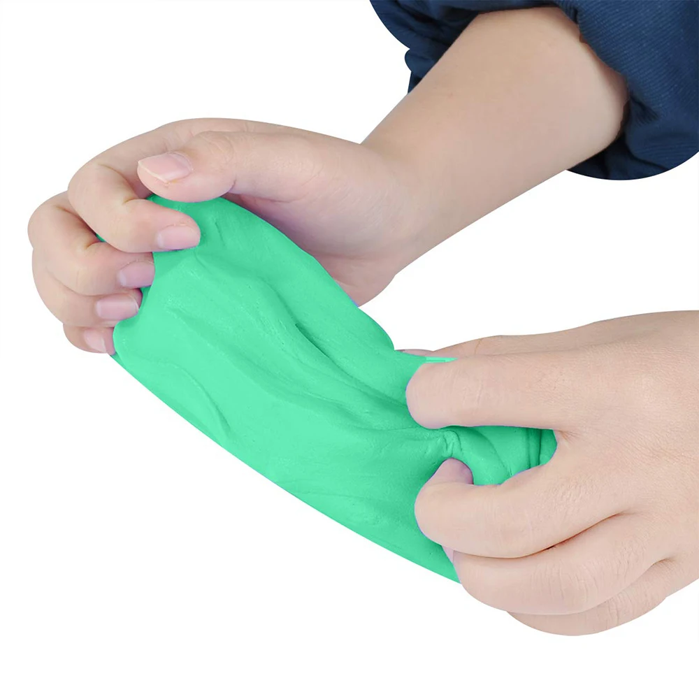 DIY Slime Lizun пушистый Полимерная глина амулеты поставки мягкий воздух слизи шарик Пластилин шпатлевка Песочный набор Goo антистресс детские игрушки