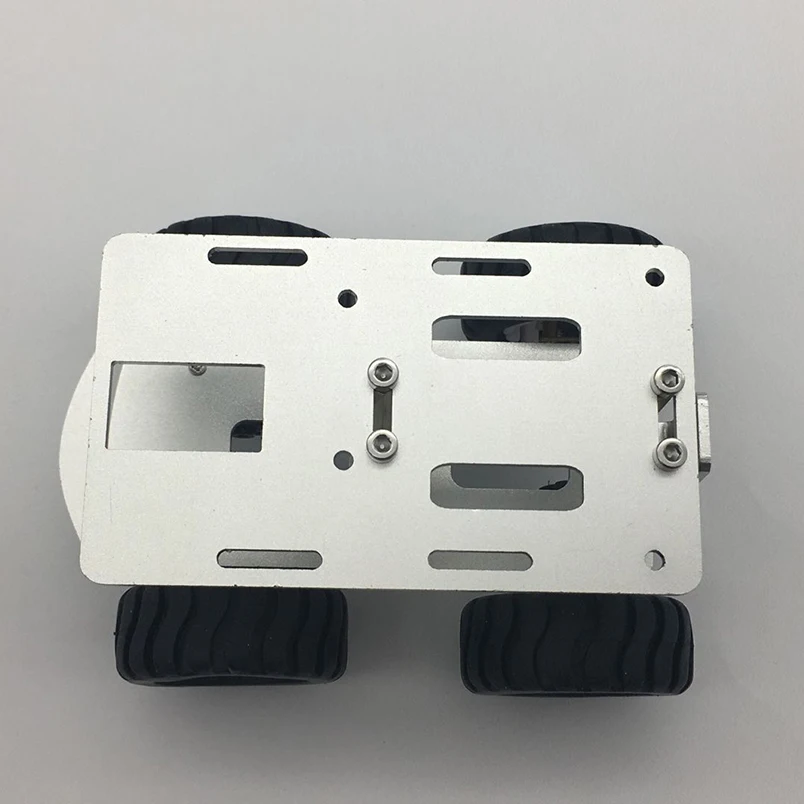 

JMT CNC Alloy Mini Intelligent Metal Car Chassis RC Tank Car Truck Robot Accessory