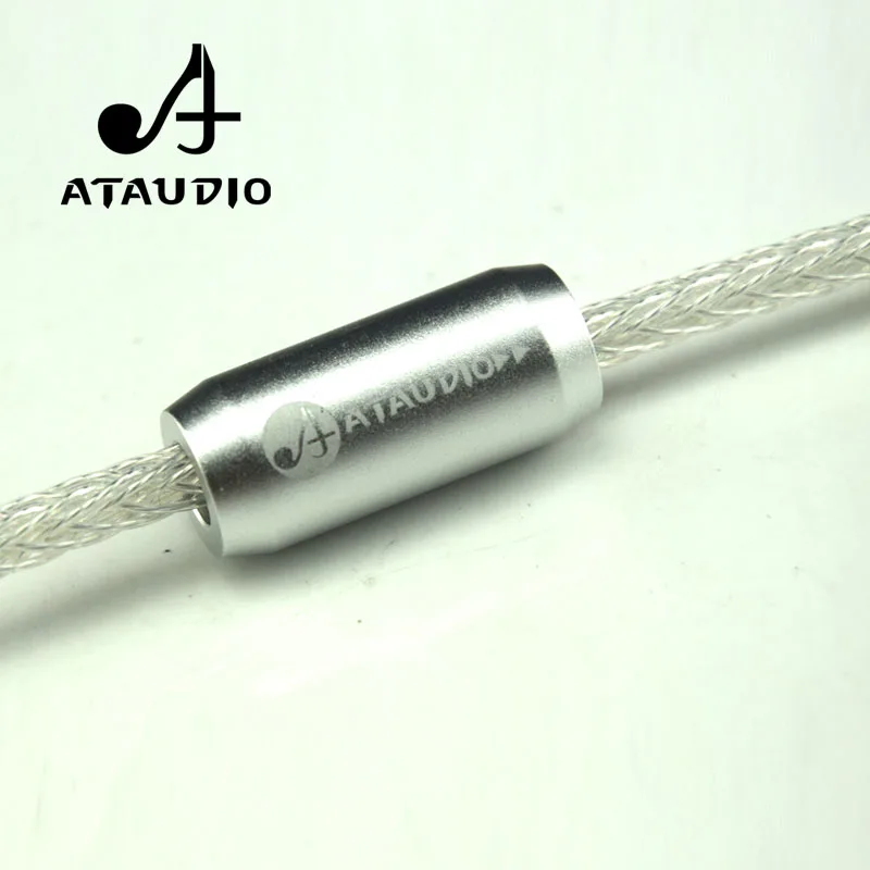 Цифровой коаксиальный кабель ATAUDIO Hi Fi с посеребренным покрытием 7N OCC 75ohm RCA|digital