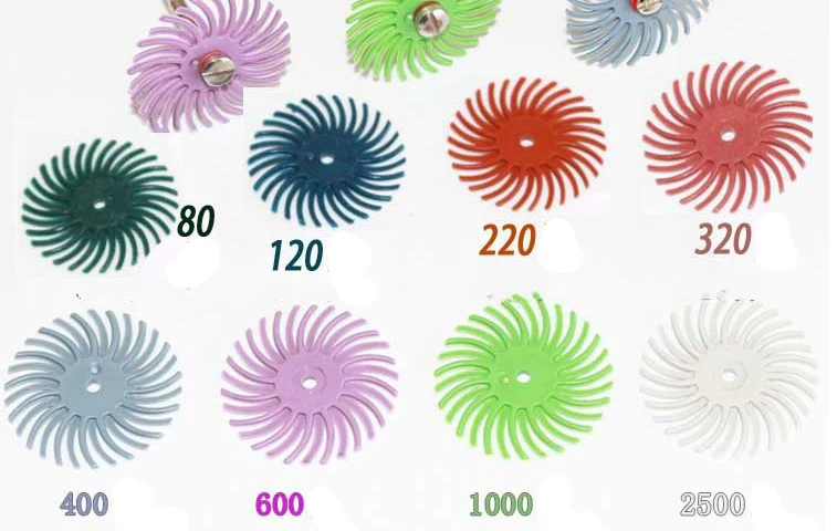 

High Quality 100pcs/bag Polishing Brush 3M Radial Bristle Discs 3M Polishing Discs