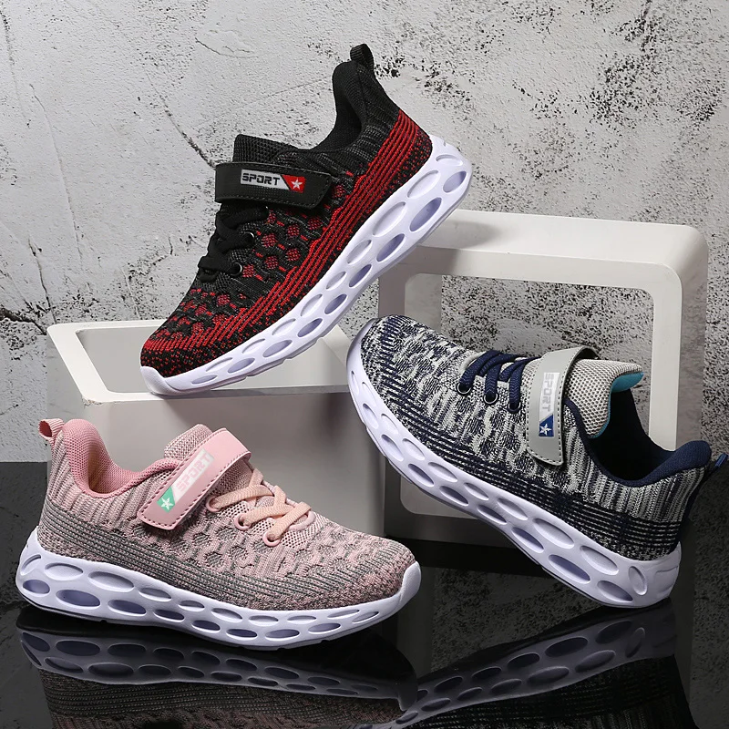 

2019 New Brand Children Shoes Outdoor Sports Shoes For Kid Newest Design Indoor Anti-slip Sneakers Boys Girls Casual Shoes