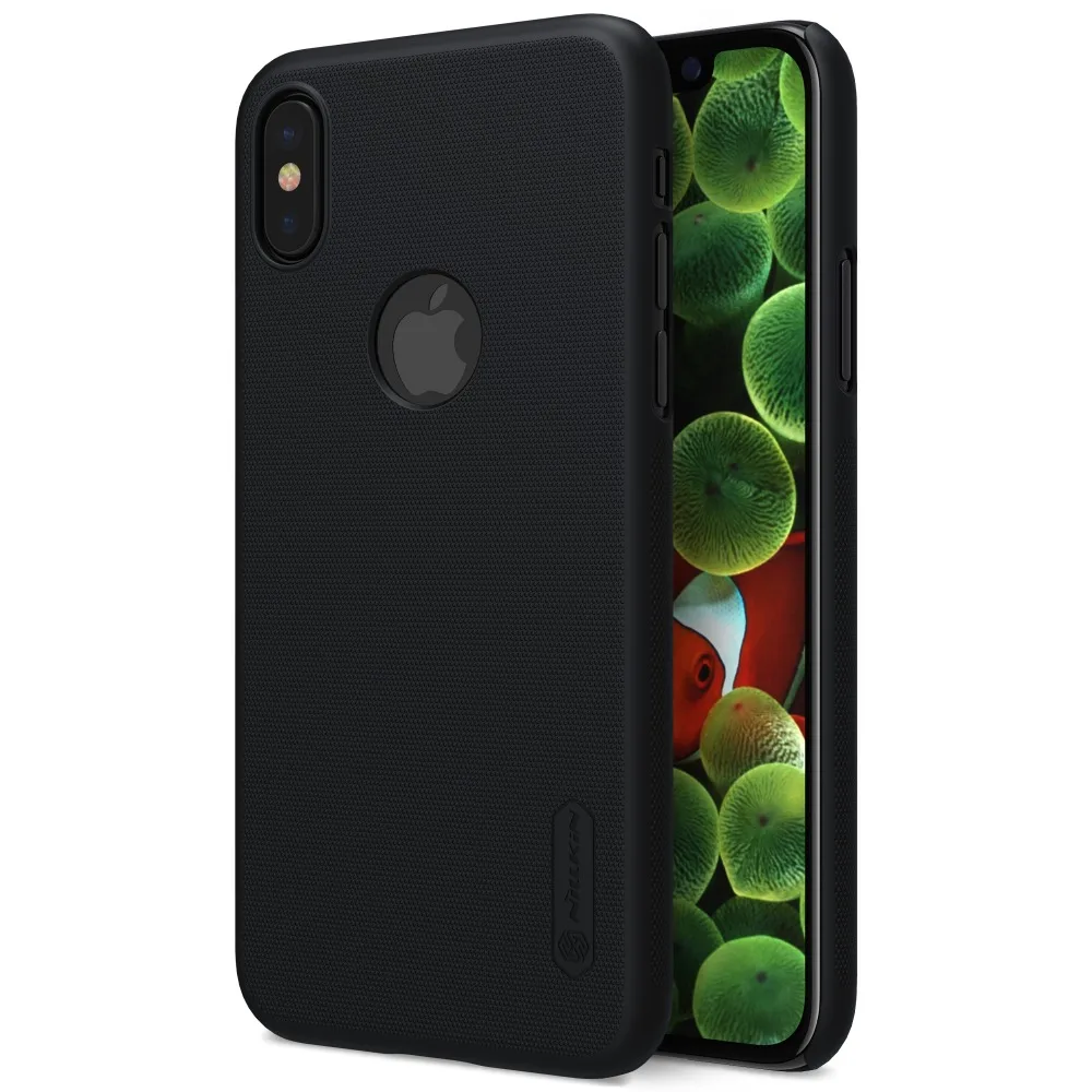

Nillkin Frosted Shield Phone Cases for iphone x Case Cover Back Hard Cover for iphone x Matte Carry case fashion Cover bumper