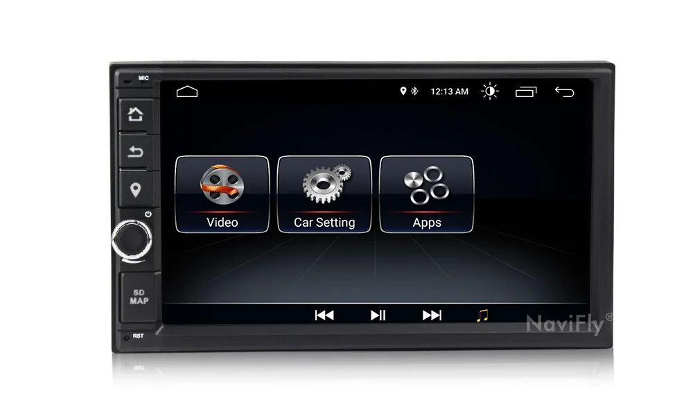 Perfect NaviFly 2Din Universal Android 8.1 Car Multimedia radio RDS for Nissan Toyota Peugeot KIA car GPS with wifi 4G SWC DVR DAB OBD2 16