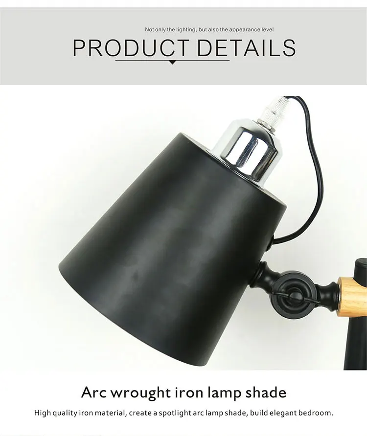 DE.SOUL Led Table Lamp Modern Table Lamps For bedroom bedside lamp E27 Led Desk Lamp 08