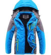 Enfants Survêtement Chaud Manteau Enfants Sportifs Vêtements Double-deck Étanche Coupe-Vent Épaissir Garçons Filles Vestes Automne et D’hiver