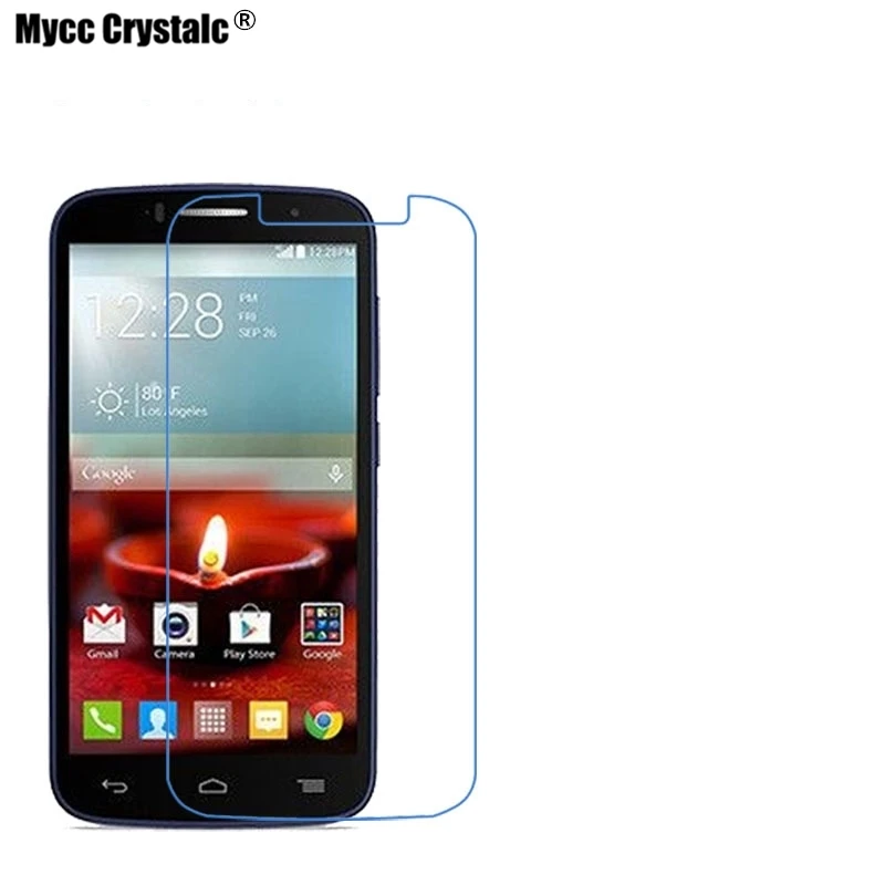 Мягкая стеклянная защитная пленка нано Взрывозащищенная для Alcatel 7040T OneTouch Fierce2