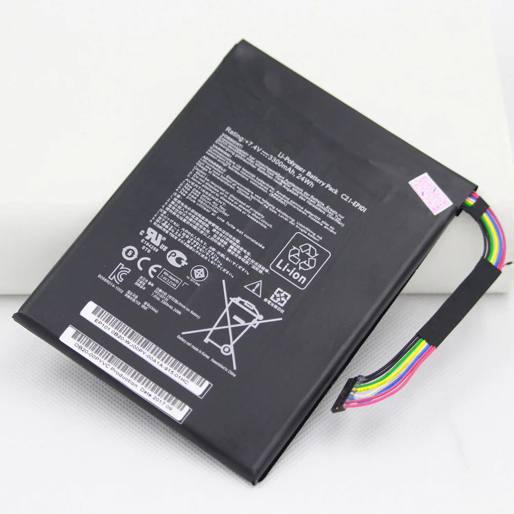 Аккумулятор ISUNOO C21-EP101 для ASUS Eee Pad Transformer TR101 TF101 C21EP101 7 4 В 3300 мА · ч | Мобильные