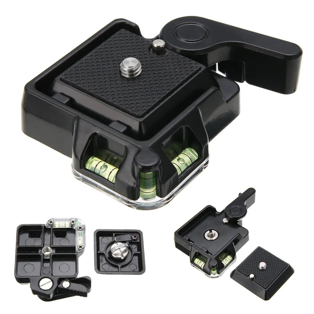 

New Arrival 1pc QR Tripod Plate Professional Clamp With Quick Release Plate Supports Tripod Ball Head Benro Arca-Swiss Mayitr