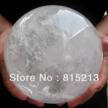 Ddh00670 ПРИРОДНЫЙ прозрачным КВАРЦЕВЫЙ СФЕРА BALL Исцеление