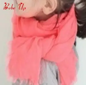 

Free Shipping Retail Baby Cotton 1pc for New Kids Girls Clothes Solid Scarf Spring Autumn Decoration Children Clothing Fashion