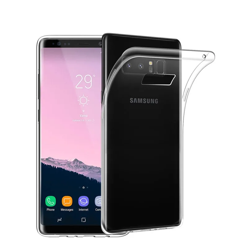 

Ultra thin Transparent soft Case For Samsung Galaxy S10 S10e S10Plus M10 M20 A30 A50 s8 s9 Plus Note 8 9 clear case