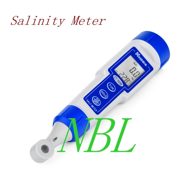 Тип ручки цифровой измеритель солености шкала солености 0.0%~ 10.0% водонепроницаемый ЖК-соленометр точность: 0.2% FS измеритель жидкой воды