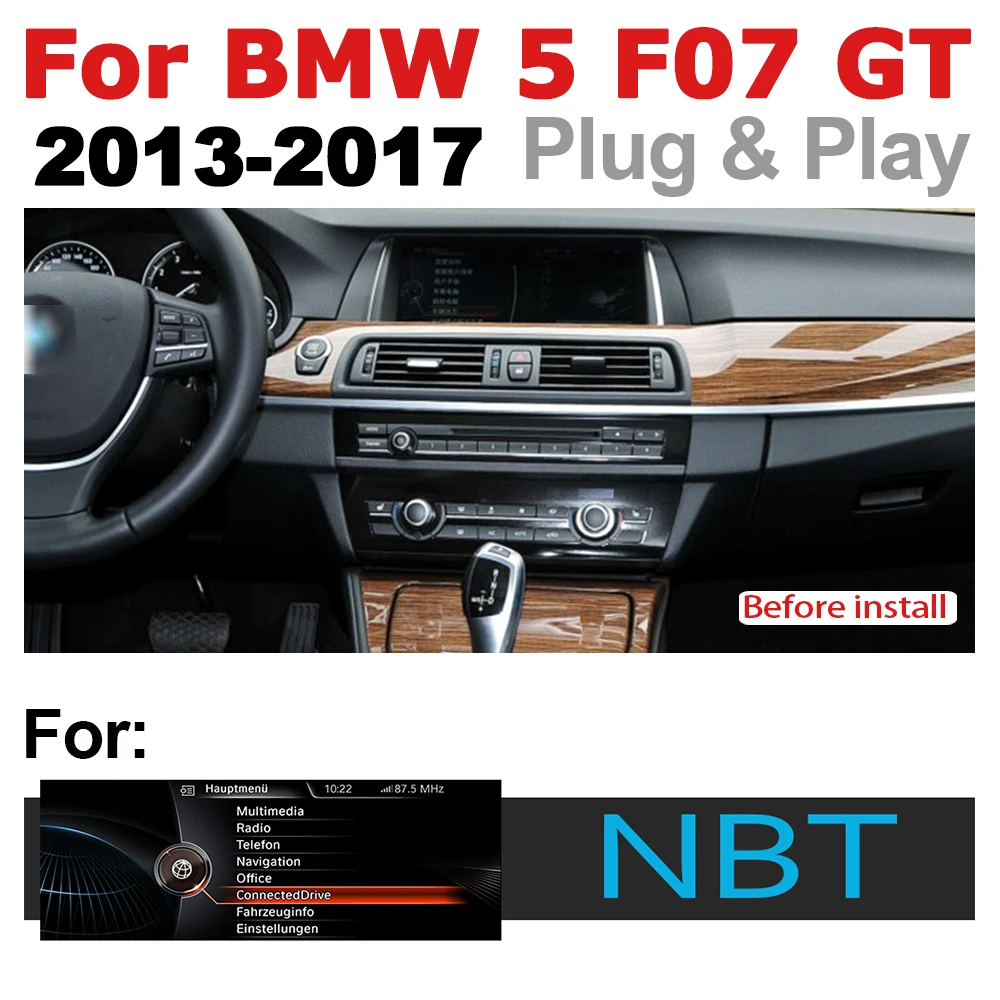 Top Car Android Radio GPS Multimedia player For BMW 5 Series F07 GT 2013~2017 NBT stereo HD Screen Navigation Navi Media 3 Top Car Android Radio GPS Multimedia player For BMW 5 Series F07 GT 2013~2017 NBT stereo HD Screen Navigation Navi Media 3