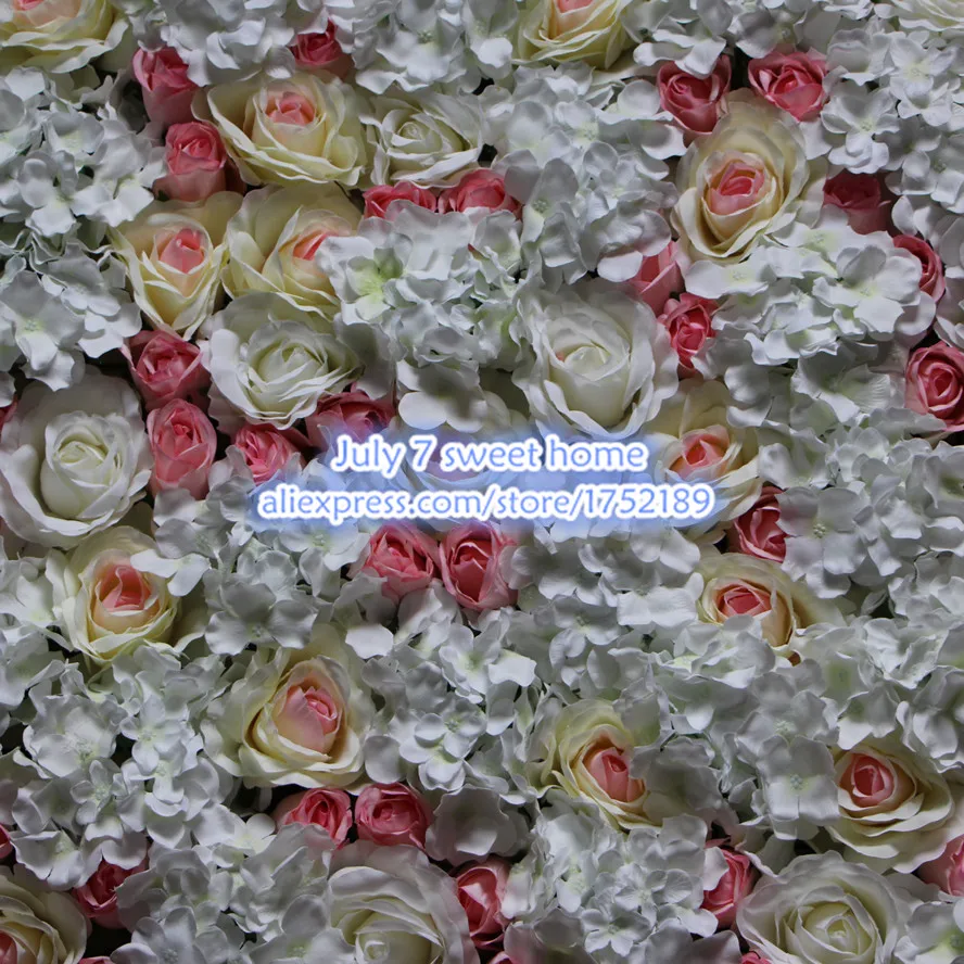 Terbaru Warna Campuran 10 Pcs Lot Buatan Sutra Bunga Mawar Dinding